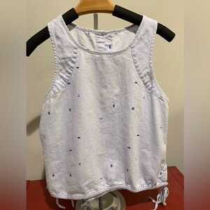 REI Women's Tank Top Light Blue Sleeveless Blouse Exercise Shirt Medium